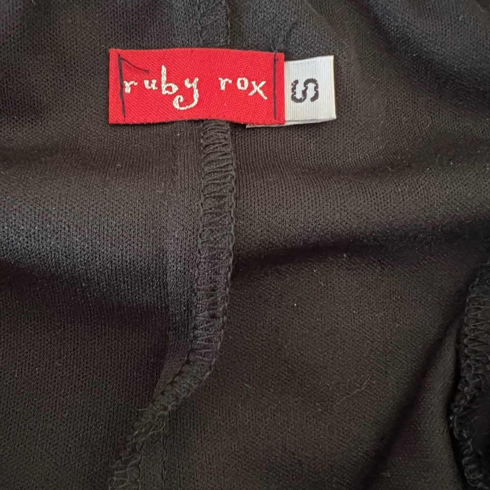 Ruby Rox Black Ruched Dress - Picture 10 of 10